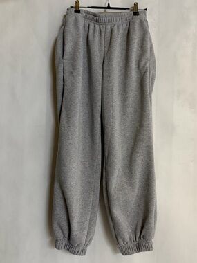 Faded Rose Gray Fleece Jogger Sweatpants Size Small NWOT